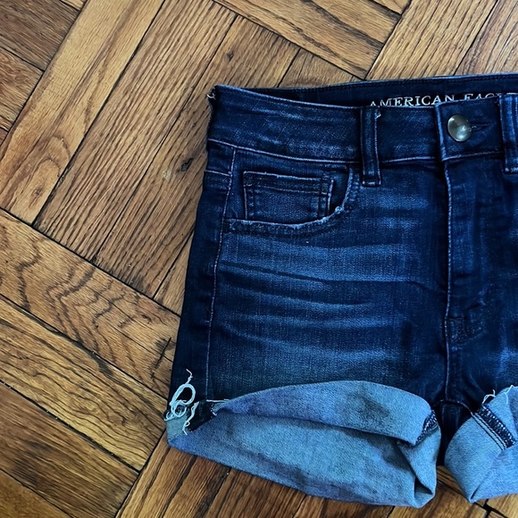 american eagle hi rise shortie size: 2 - Picture 2 of 9